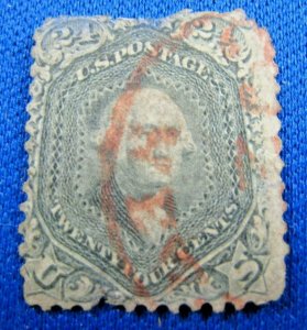 UNITED STATES 1861 SCOTT # 70b USED                    (bs2)