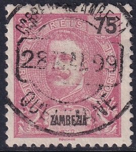 Zambezia 1898 Sc 24 used