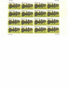 Scott US # 1356, MNH matched set of Plate # 30120