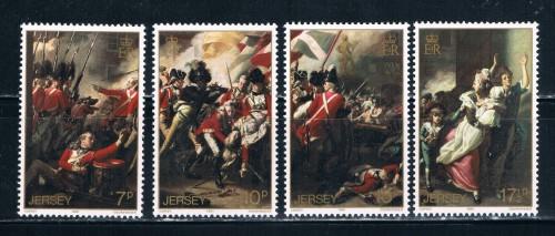 Jersey #242-45 MNH Battle of Jersey Set (J0001)