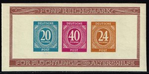 Germany 1946,Sc.#B295 MNH, Stamp Exhibition, Berlin