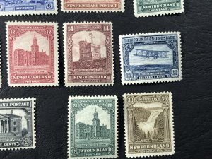 NEW FOUNDLAND # 145-159-MINT/HINGED------COMPLETE SET------1928