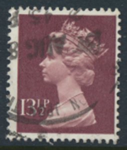 GB  Machin 13½p SG X945  SC#  MH85 Used All Over Phosphor see scan / details