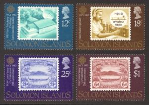 Solomon Islands Sc# 511-4 MNH World Communications Year