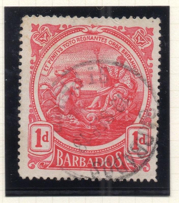 Barbados 1916-20 Early Issue Fine Used 1d. 296820