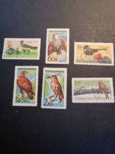 Stamps Czechoslovakia Scott #1339-44 never hinged