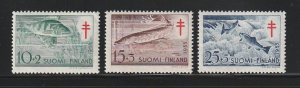 Finland B129-B131 Set MH Tuberculosis (B)