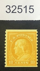 US STAMPS #497 MINT OG H  LOT #32515