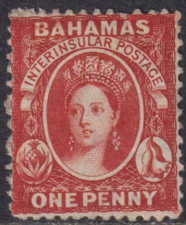 Bahamas 1862 SC 8a Mint