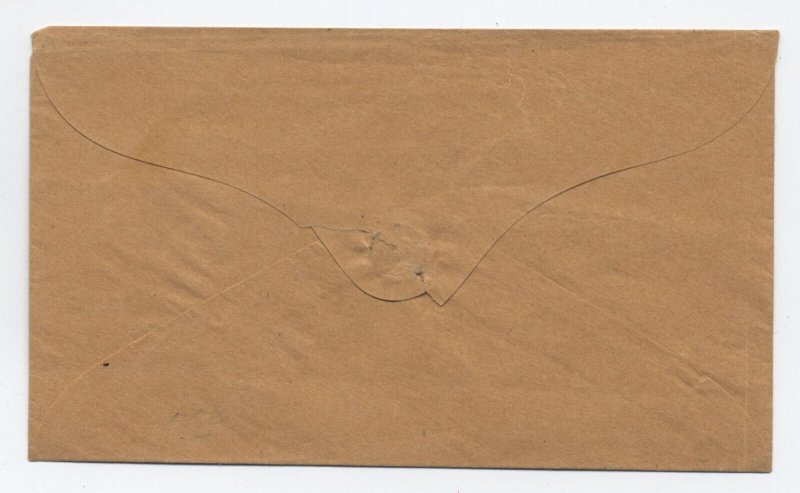 c1850 New Castle DE stampless cover black CDS and 5 rate [S.3688]