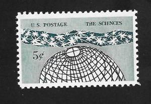 SC# 1237 - (5c) - The Sciences, MNH
