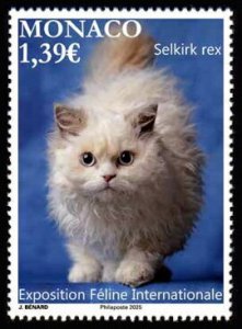 Monaco 2025 MNH Stamps Cats