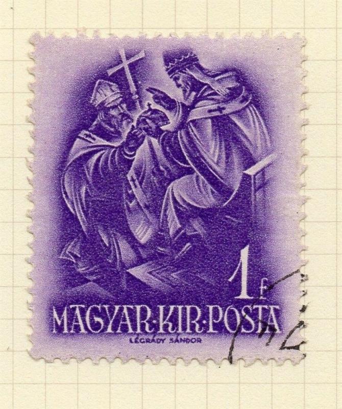 Hungary 1938 Early Issue Fine Mint Hinged 1f. 178891