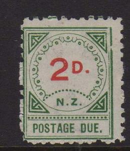 New Zealand 1899 2d Postage due D15 MNH 