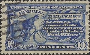 # E6 USED MESSENGER ON BICYCLE