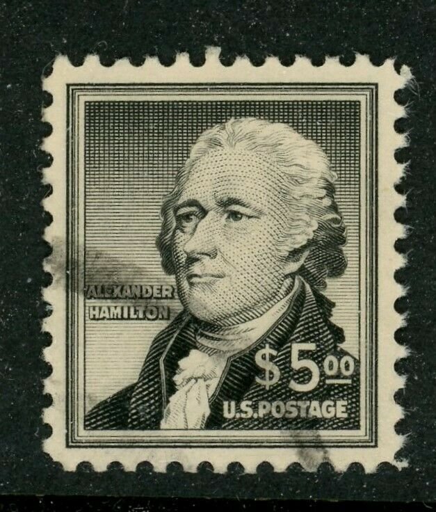  Scott 1053 Alexander Hamilton $5.00 Stamp VF Used