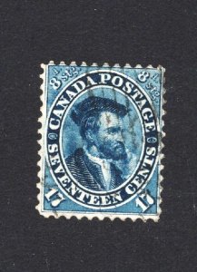 Canada #19 used  almost VF  -Lakeshore Philatelics