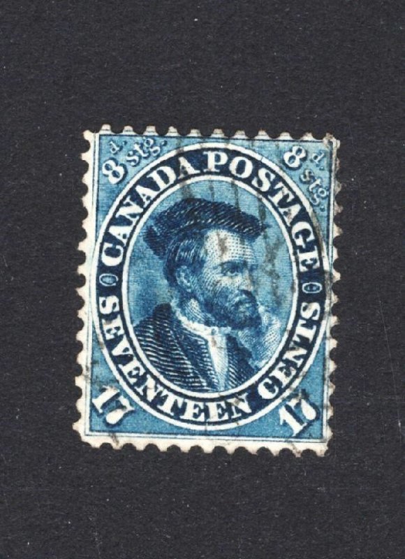 Canada #19 used  almost VF  -Lakeshore Philatelics