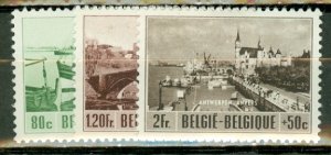 Belgium B538-43 mint CV $90; scan shows only a few