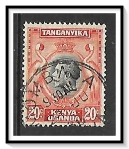 Kenya Uganda Tanganyika (KUT) #50 KGV & Cranes Used