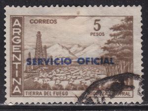 Argentina O126  Tierra del Fuego 1960