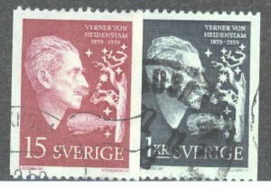 Sweden, Scott #541-42, Used