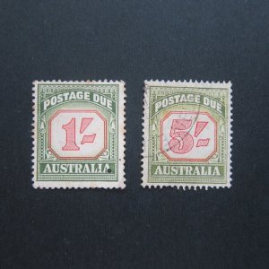 Australia 1953 Sc J81,83 FU