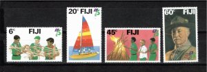 Fiji 1982 MNH Sc 458-61