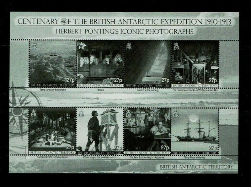 British Antarctic Territory: 2010 British Antarctic Expedition Centenary 2 M/S