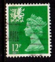 Wales - #WMMH18 Machin Queen Elizabeth II - Used