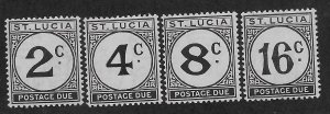 ST. LUCIA SC# J7-10   FVF/MNH