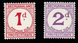 Bechuanaland J5-J6 Mint never hinged