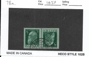 Germany: Bavaria SC# 78a used (53840)