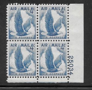 #C48 MNH Plate Block