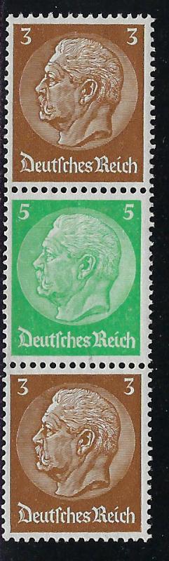 Germany Scott # 416 (2), 418, mint nh, se-tenant, Mi # S128