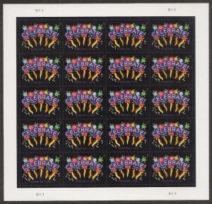 US 5019 Neon Celebrate forever sheet S1111 (20 stamps) MNH 2015