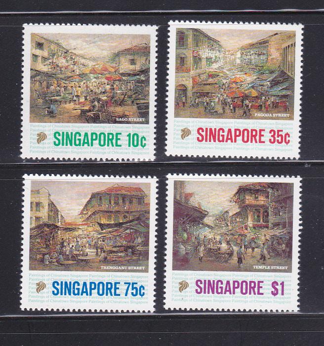 Singapore 541-544 Set MNH Old Chinatown (C)