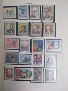 collection on pages Austria 1992-94 mostly complete mint most MNH DA: CV $102