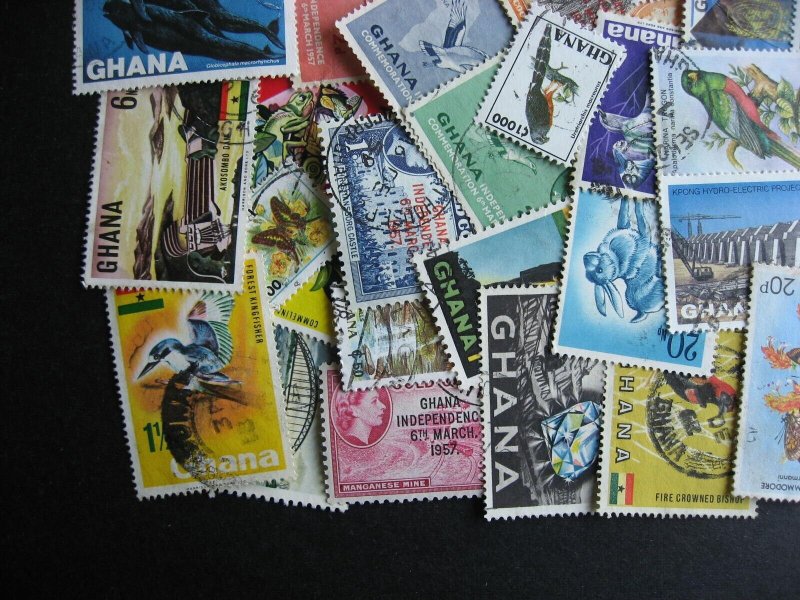 Ghana collection 50 different used check them out!