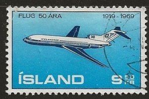 Iceland ^ Scott # 410  - Used