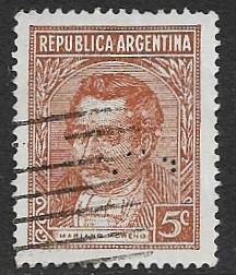 Argentina # 427 - Moreno - used