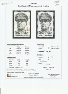 # 1424 MINT NEVER HINGED GENERAL DOUGLAS MACARTHUR VF+