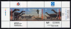 Micronesia 199 Dinosaurs Souvenir Sheet MNH VF