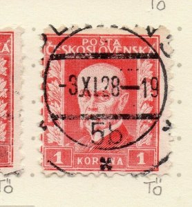 Czechoslovakia 1926-27 Issue Fine Used 1k. NW-148590