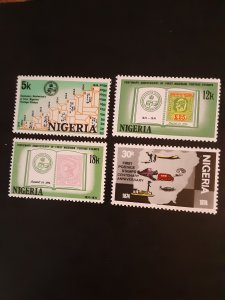 +Nigeria #317-320             MNH