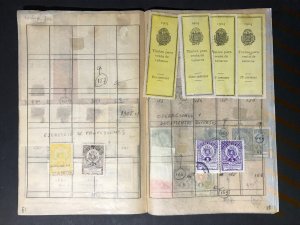 Central and South America Revenue Stamps Mint/Used 1891-1906 (242 Stamps)