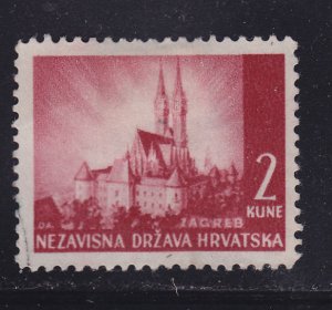 Croatia 35 Zagreb Cathedral 1941