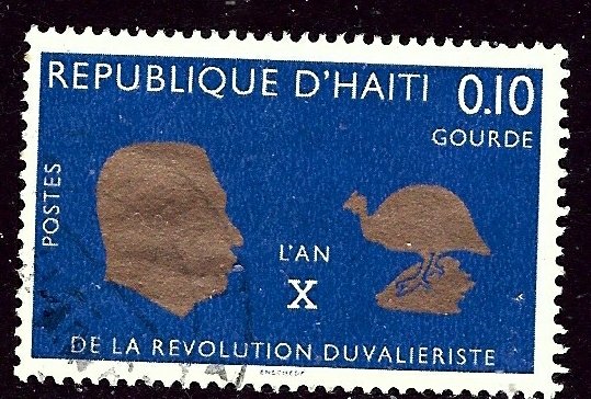 Haiti 572 Used 1967 issue    (ap3796)