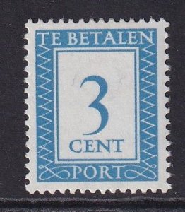 Netherlands  #J81  MNH 1948   Postage Due   numerals  3c