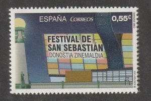 SPAIN 2015 San Sebastian Film Festival; MNH Scott Cat. No. 4065